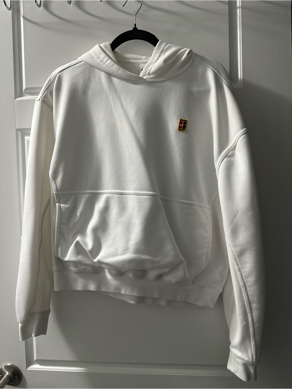 Nike White Hooded Women's Hoodie Size S